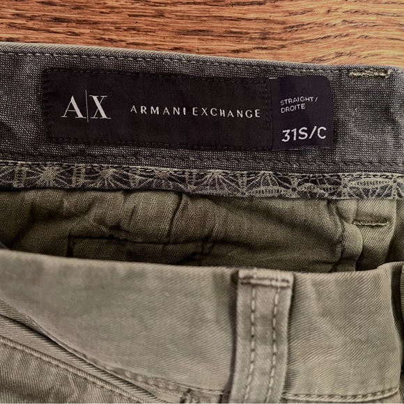 Armani Exchange Men’s Straight-Leg Pants – Size 31S - Picture 3 of 6